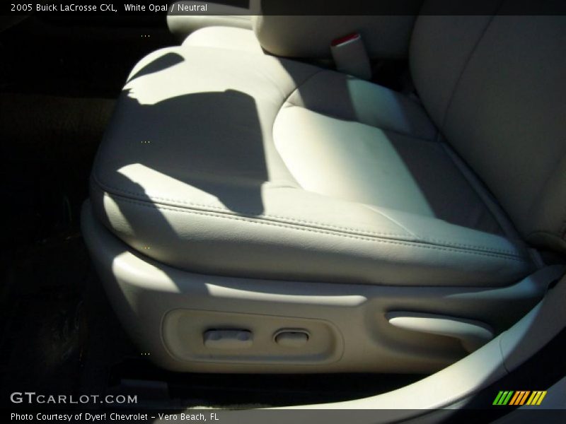 White Opal / Neutral 2005 Buick LaCrosse CXL