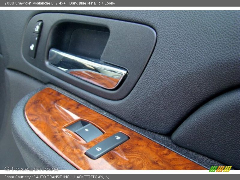 Dark Blue Metallic / Ebony 2008 Chevrolet Avalanche LTZ 4x4