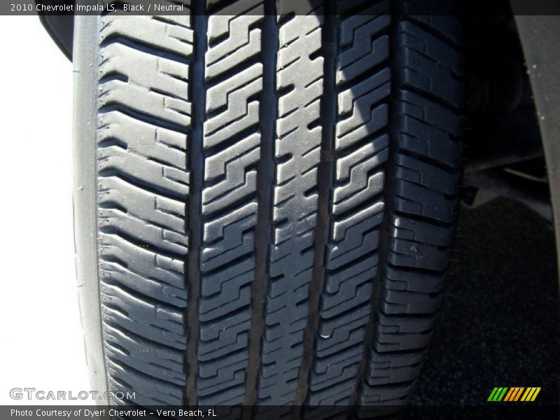 Black / Neutral 2010 Chevrolet Impala LS