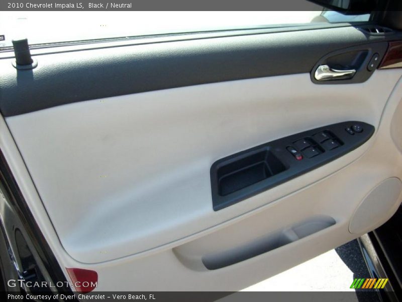 Black / Neutral 2010 Chevrolet Impala LS