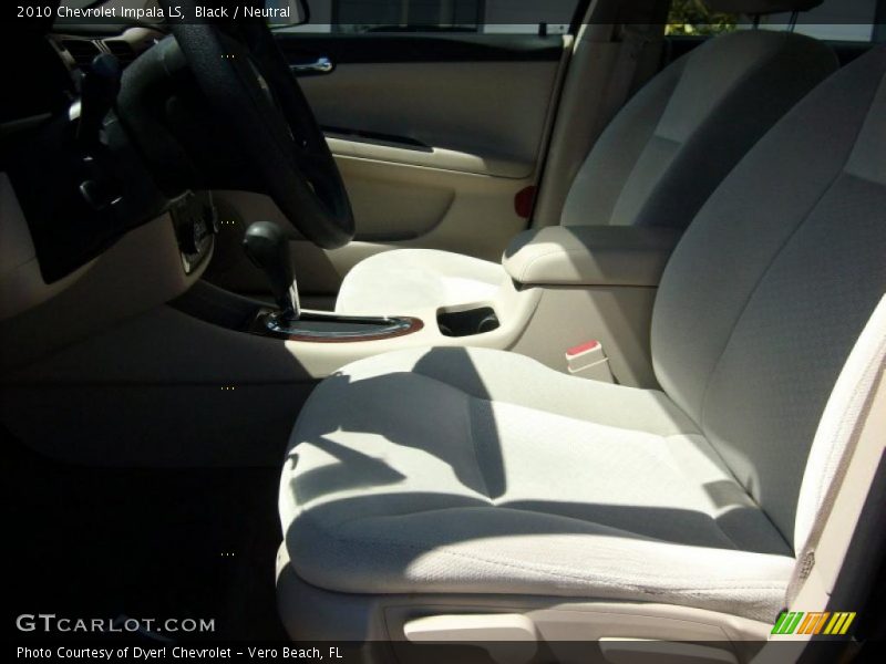 Black / Neutral 2010 Chevrolet Impala LS