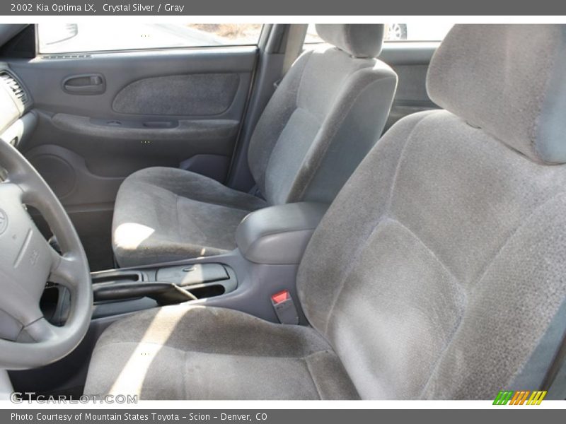 Crystal Silver / Gray 2002 Kia Optima LX