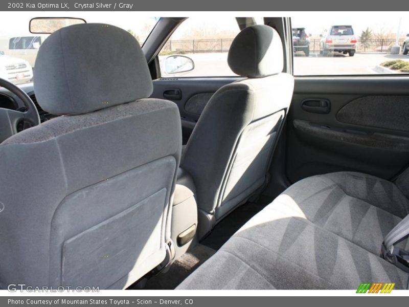 Crystal Silver / Gray 2002 Kia Optima LX