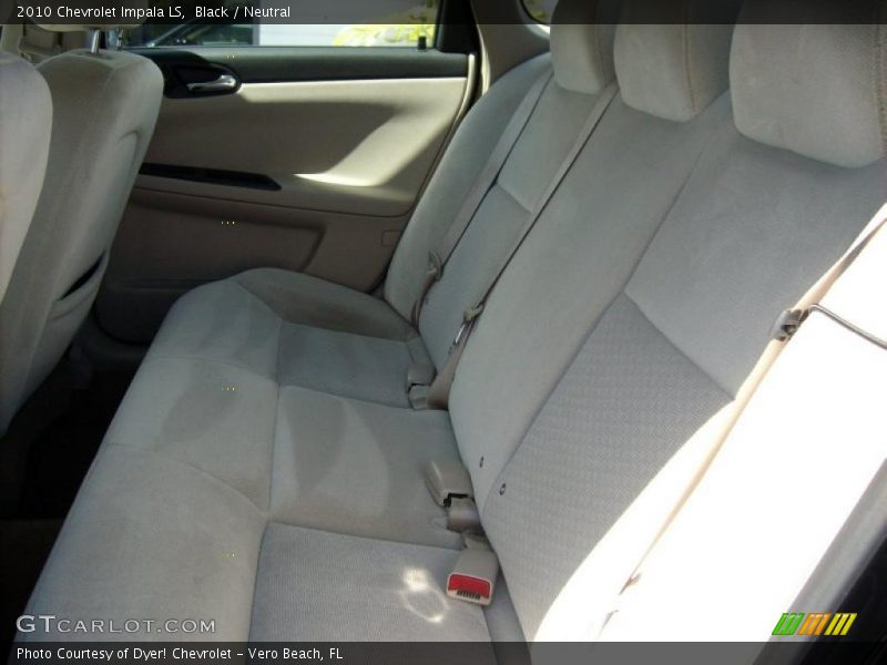 Black / Neutral 2010 Chevrolet Impala LS
