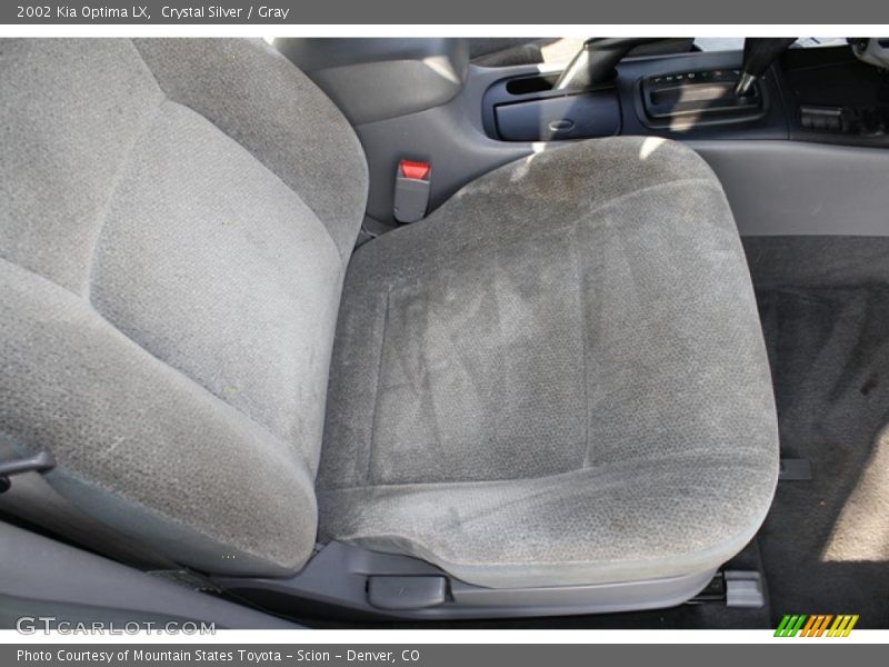 Crystal Silver / Gray 2002 Kia Optima LX