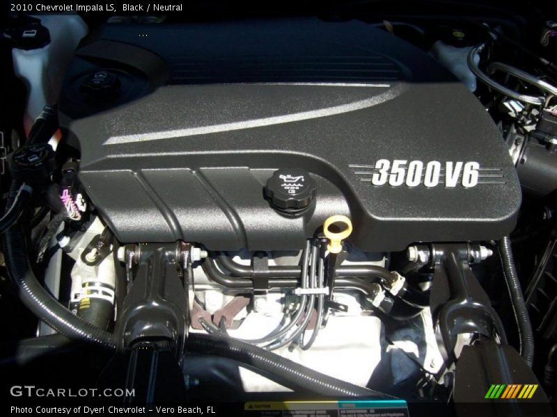 Black / Neutral 2010 Chevrolet Impala LS