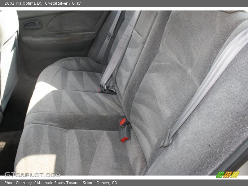 Crystal Silver / Gray 2002 Kia Optima LX