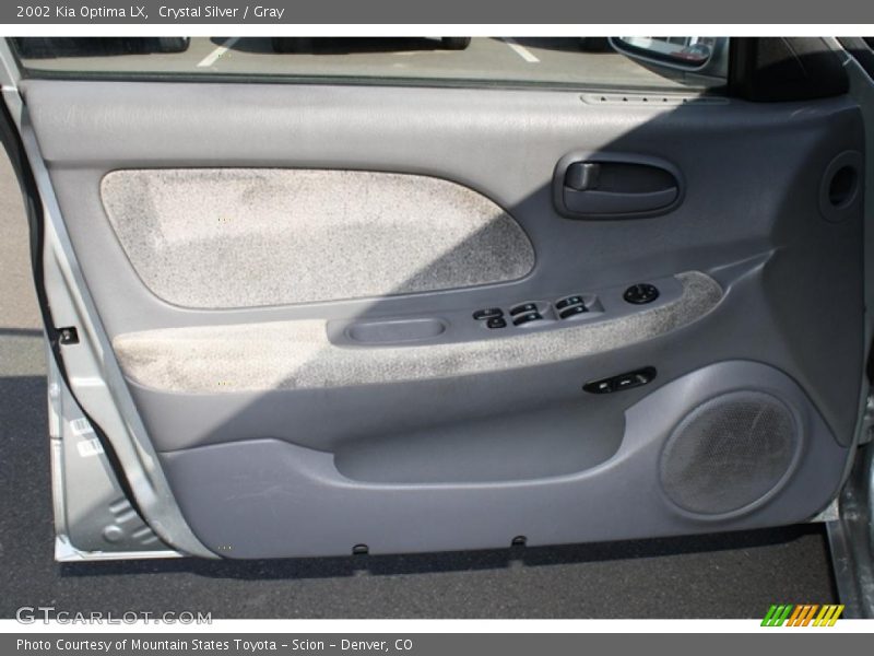 Crystal Silver / Gray 2002 Kia Optima LX