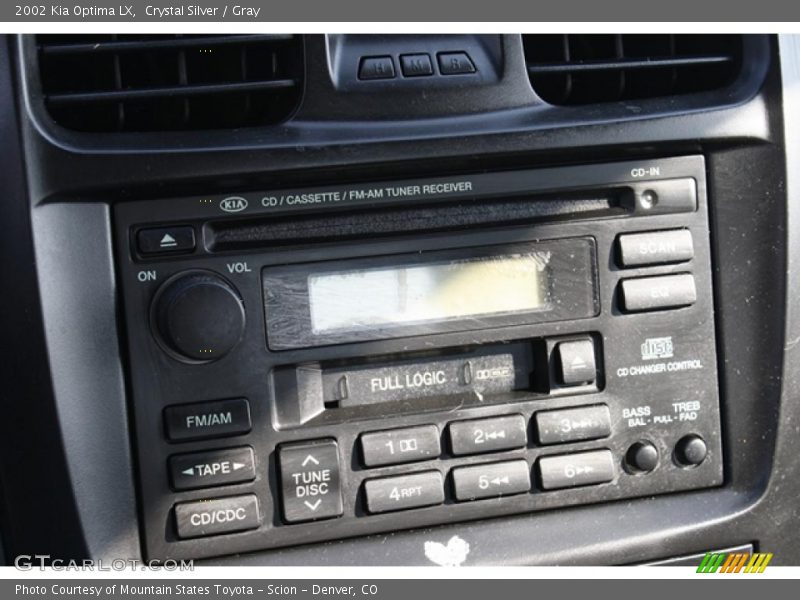 Crystal Silver / Gray 2002 Kia Optima LX