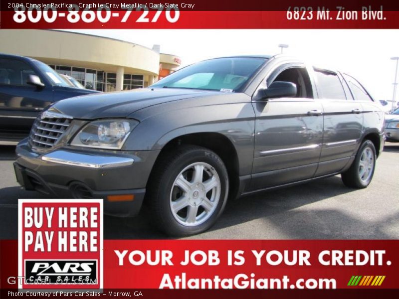 Graphite Gray Metallic / Dark Slate Gray 2004 Chrysler Pacifica