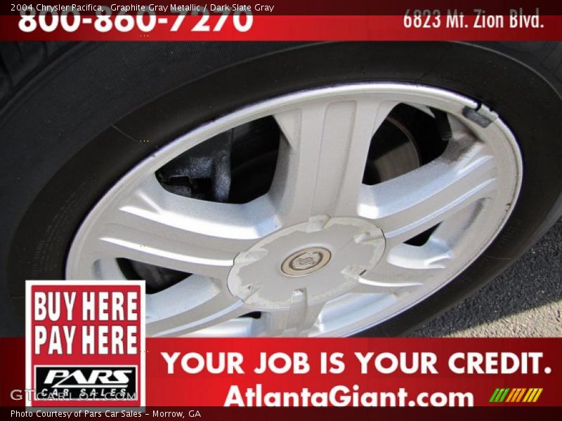 Graphite Gray Metallic / Dark Slate Gray 2004 Chrysler Pacifica