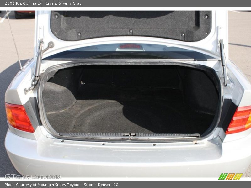 Crystal Silver / Gray 2002 Kia Optima LX
