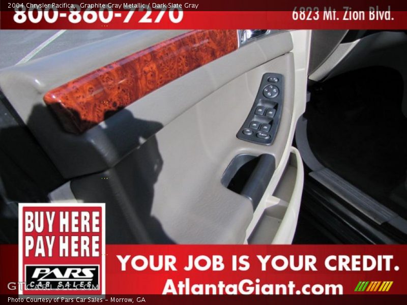 Graphite Gray Metallic / Dark Slate Gray 2004 Chrysler Pacifica