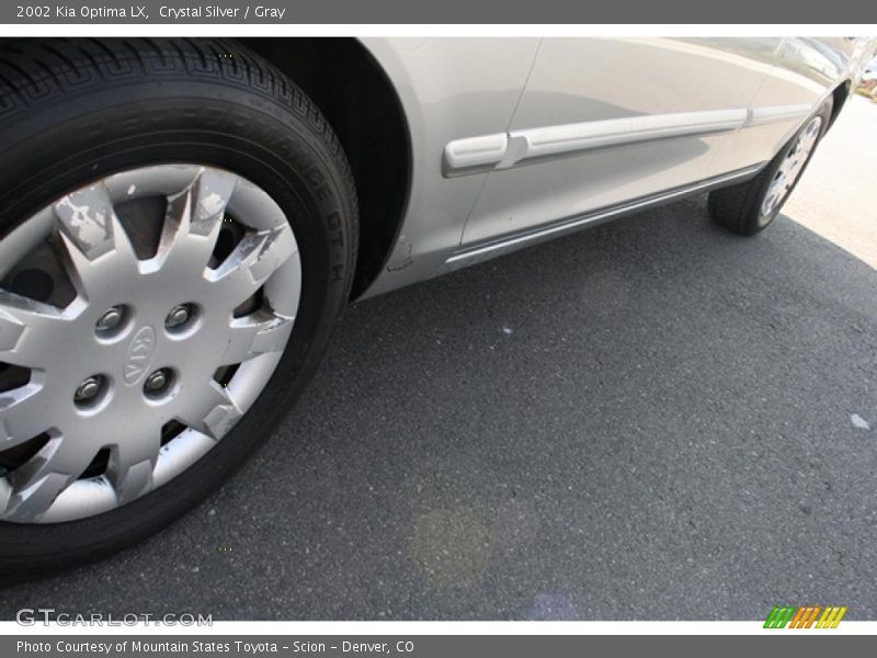 Crystal Silver / Gray 2002 Kia Optima LX