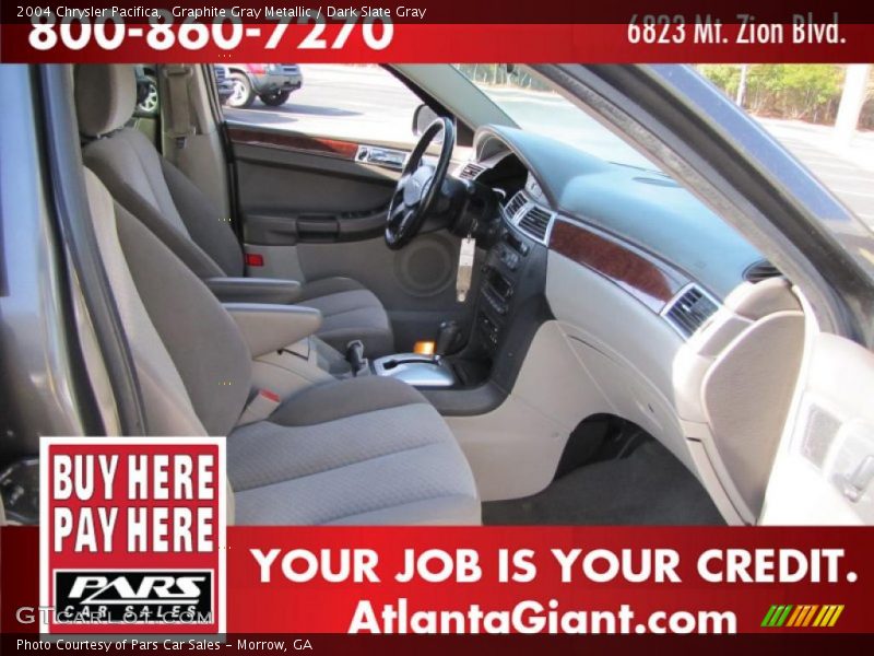 Graphite Gray Metallic / Dark Slate Gray 2004 Chrysler Pacifica
