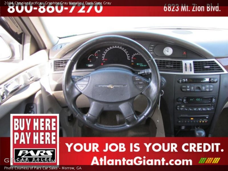 Graphite Gray Metallic / Dark Slate Gray 2004 Chrysler Pacifica