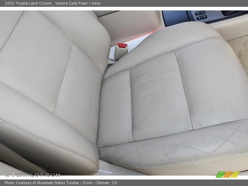Sonora Gold Pearl / Ivory 2003 Toyota Land Cruiser