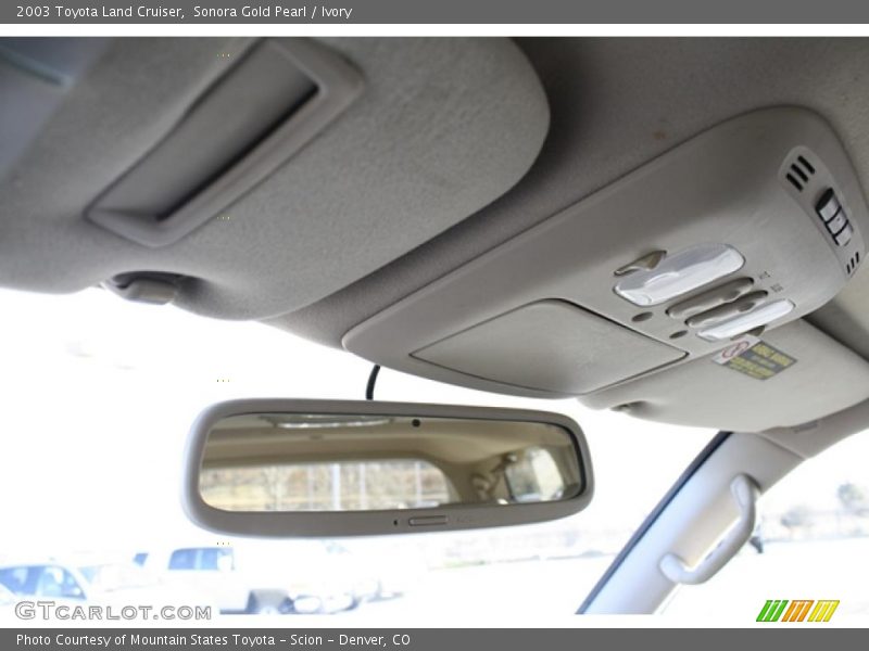 Sonora Gold Pearl / Ivory 2003 Toyota Land Cruiser
