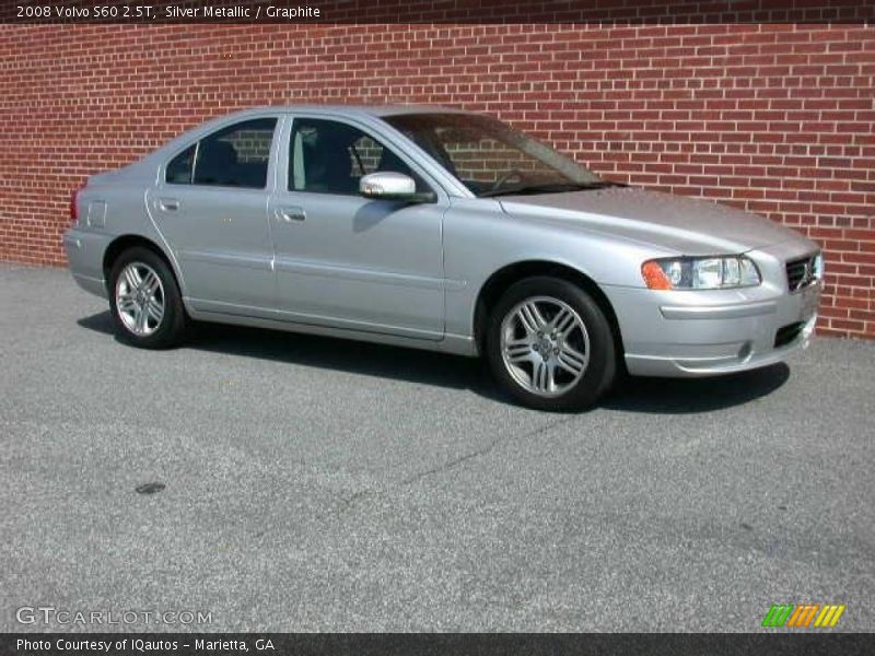 Silver Metallic / Graphite 2008 Volvo S60 2.5T