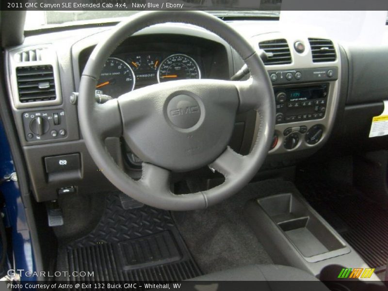 Navy Blue / Ebony 2011 GMC Canyon SLE Extended Cab 4x4