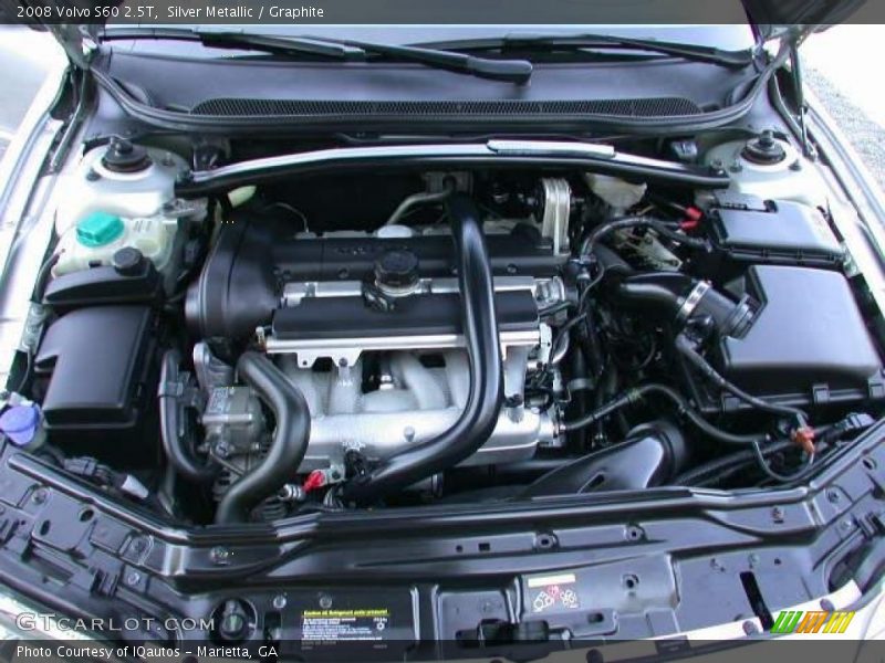 Silver Metallic / Graphite 2008 Volvo S60 2.5T