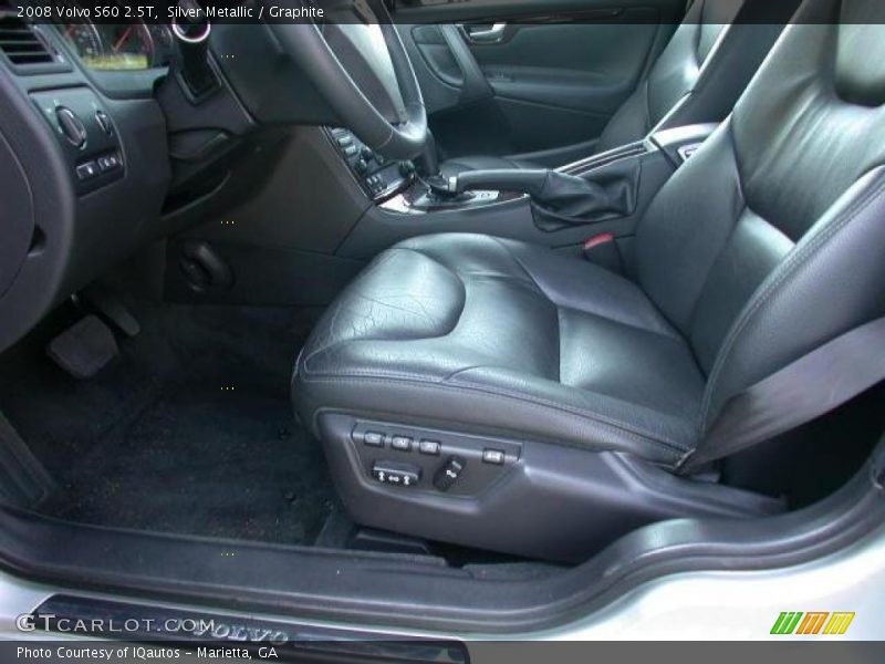 Silver Metallic / Graphite 2008 Volvo S60 2.5T