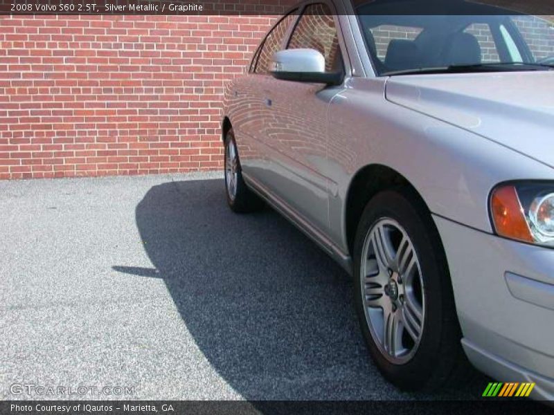 Silver Metallic / Graphite 2008 Volvo S60 2.5T