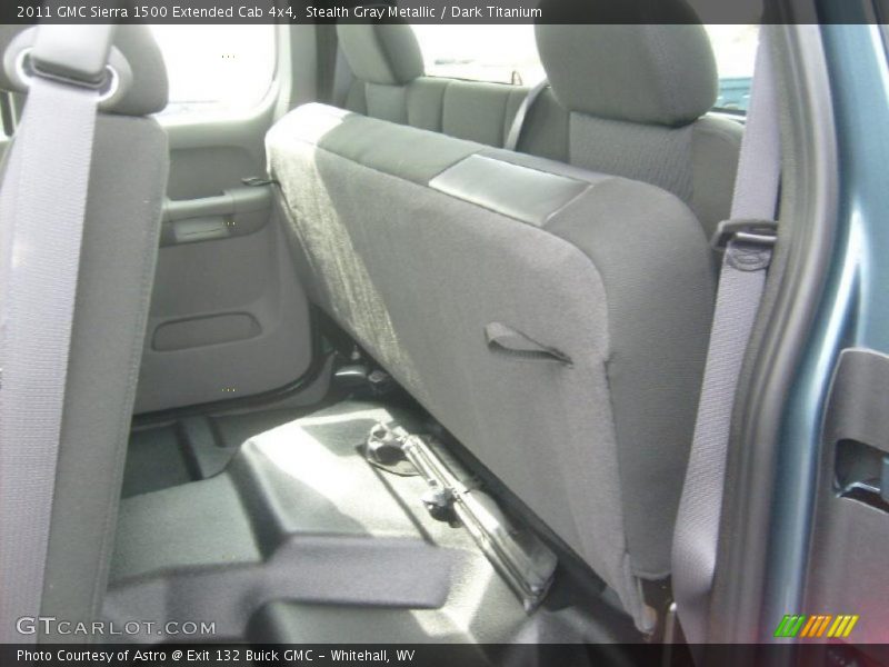 Stealth Gray Metallic / Dark Titanium 2011 GMC Sierra 1500 Extended Cab 4x4