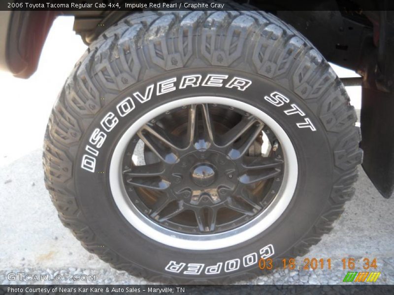 Impulse Red Pearl / Graphite Gray 2006 Toyota Tacoma Regular Cab 4x4