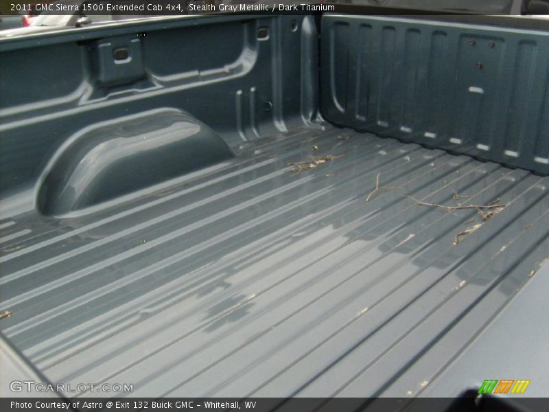 Stealth Gray Metallic / Dark Titanium 2011 GMC Sierra 1500 Extended Cab 4x4