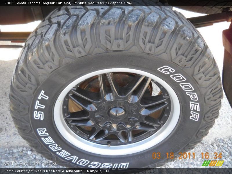 Impulse Red Pearl / Graphite Gray 2006 Toyota Tacoma Regular Cab 4x4