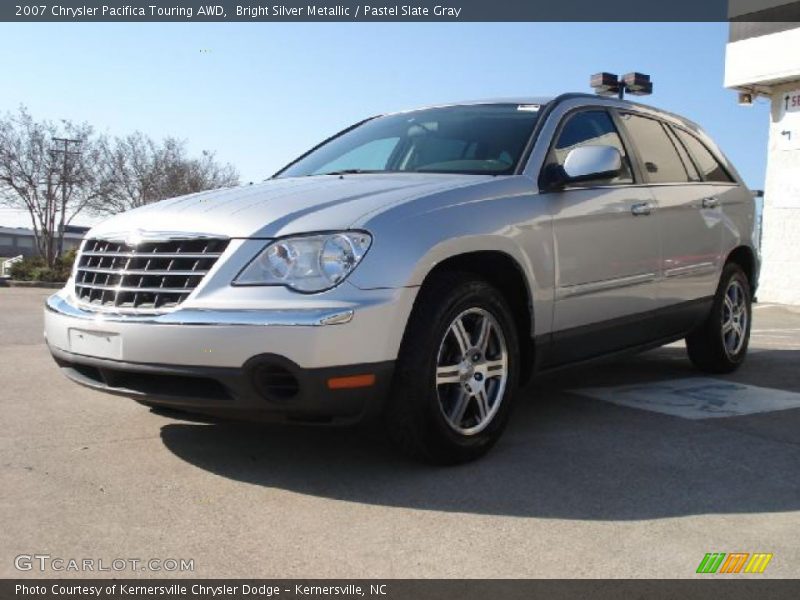 Bright Silver Metallic / Pastel Slate Gray 2007 Chrysler Pacifica Touring AWD