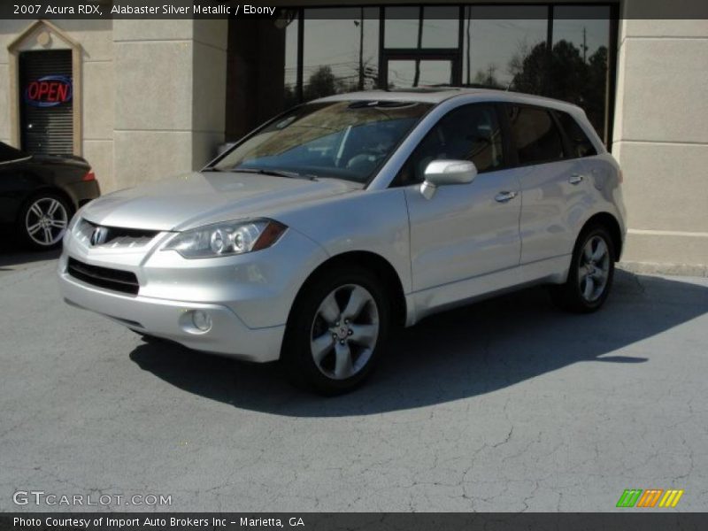 Alabaster Silver Metallic / Ebony 2007 Acura RDX