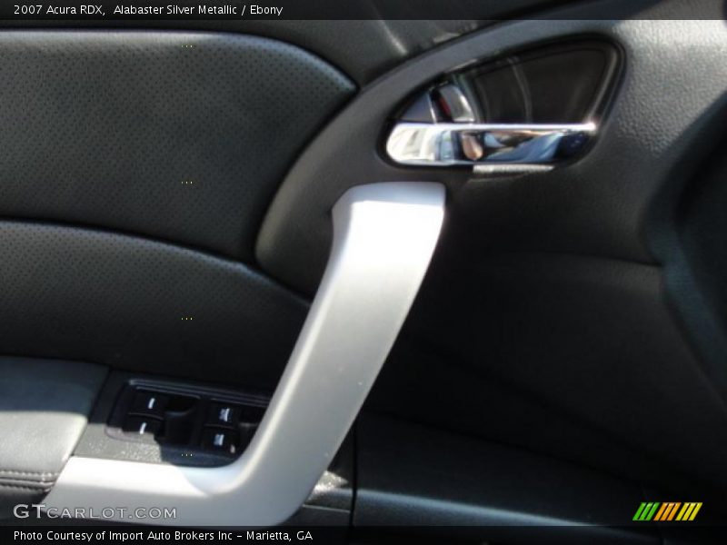 Alabaster Silver Metallic / Ebony 2007 Acura RDX