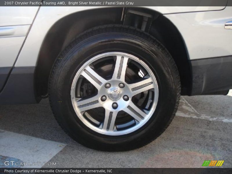 Bright Silver Metallic / Pastel Slate Gray 2007 Chrysler Pacifica Touring AWD