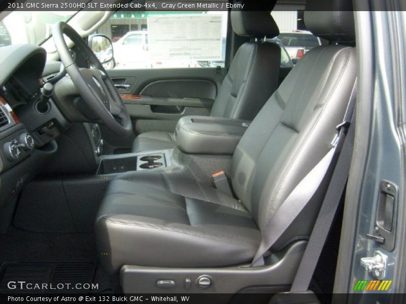  2011 Sierra 2500HD SLT Extended Cab 4x4 Ebony Interior