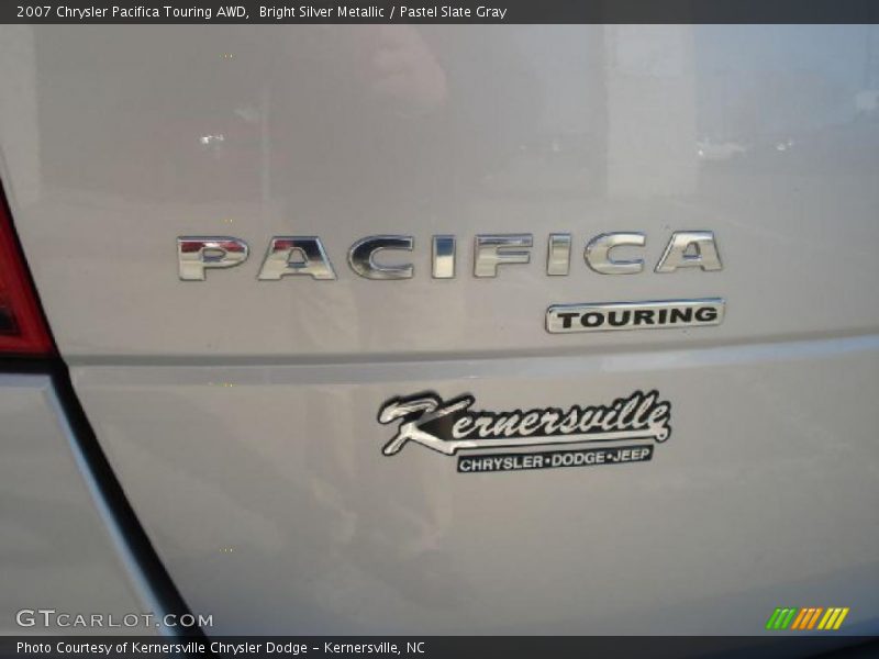 Bright Silver Metallic / Pastel Slate Gray 2007 Chrysler Pacifica Touring AWD