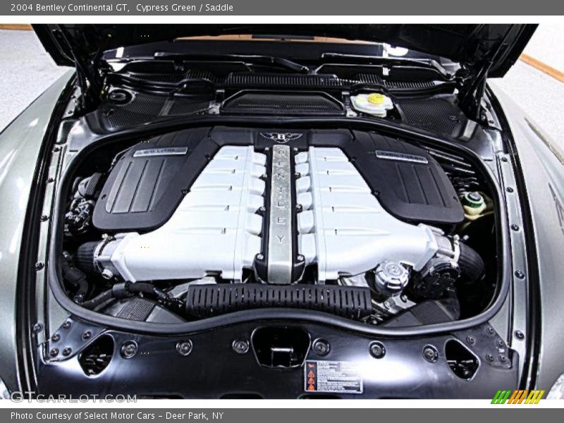  2004 Continental GT  Engine - 6.0L Twin-Turbocharged DOHC 48V VVT W12