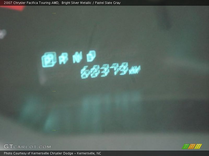 Bright Silver Metallic / Pastel Slate Gray 2007 Chrysler Pacifica Touring AWD