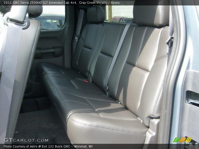  2011 Sierra 2500HD SLT Extended Cab 4x4 Ebony Interior