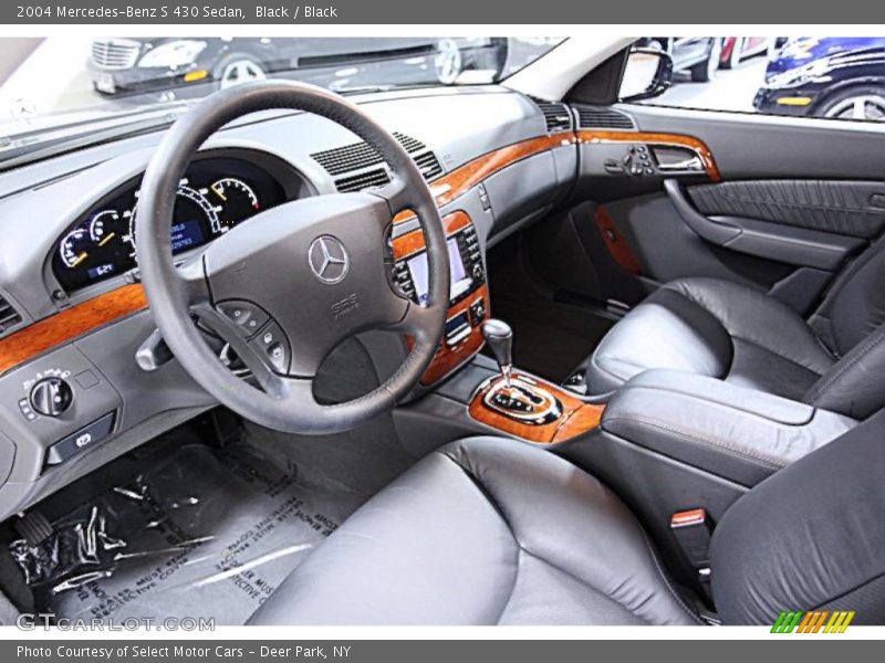  2004 S 430 Sedan Black Interior