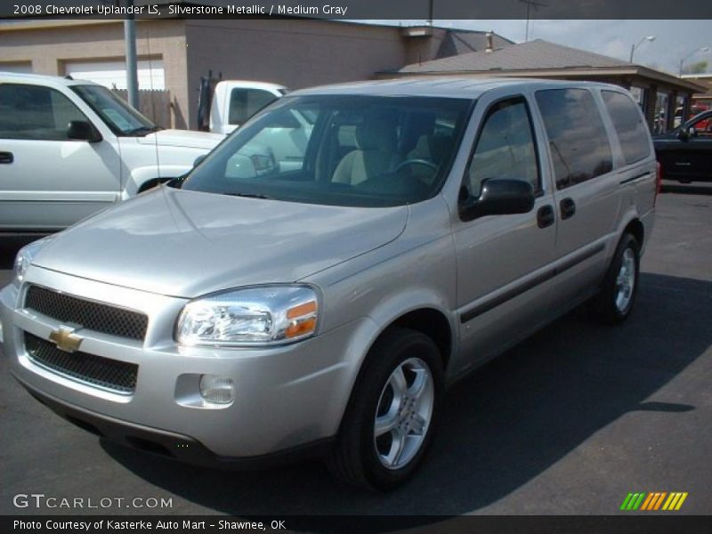 Silverstone Metallic / Medium Gray 2008 Chevrolet Uplander LS
