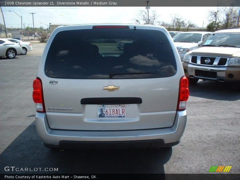 Silverstone Metallic / Medium Gray 2008 Chevrolet Uplander LS