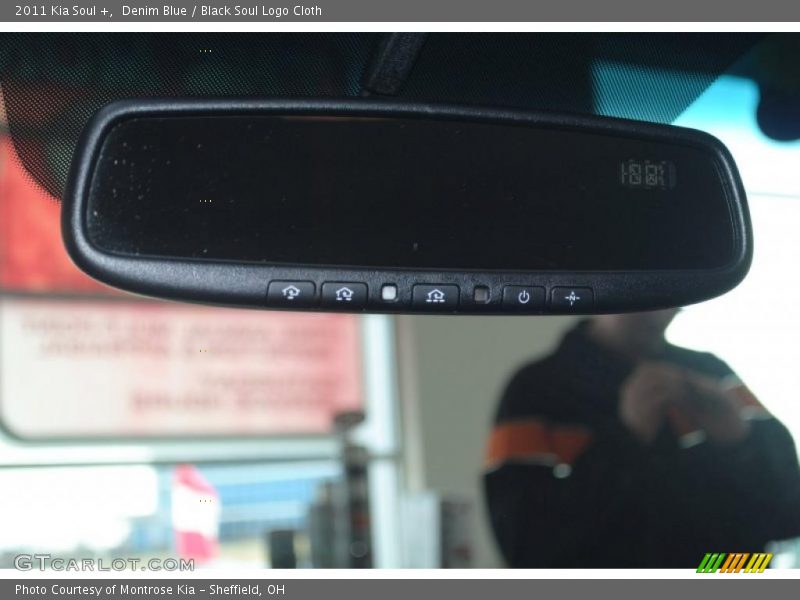 Denim Blue / Black Soul Logo Cloth 2011 Kia Soul +