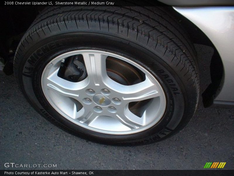 Silverstone Metallic / Medium Gray 2008 Chevrolet Uplander LS