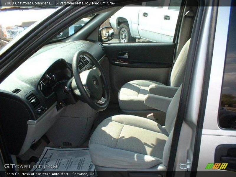Silverstone Metallic / Medium Gray 2008 Chevrolet Uplander LS