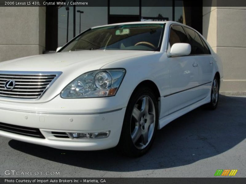 Crystal White / Cashmere 2006 Lexus LS 430