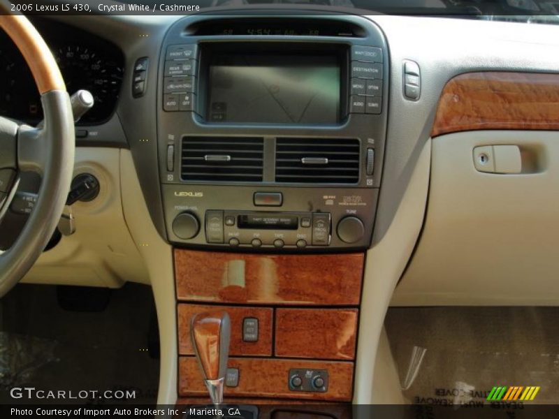 Crystal White / Cashmere 2006 Lexus LS 430