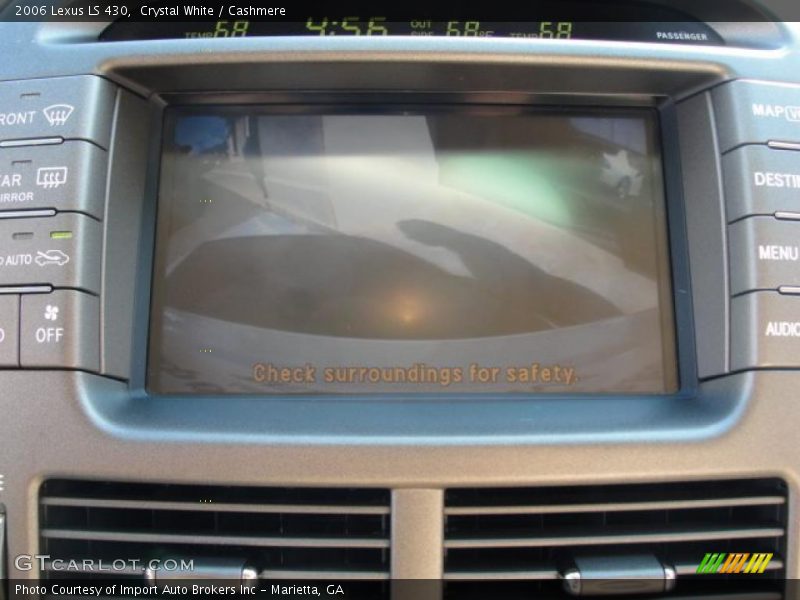 Crystal White / Cashmere 2006 Lexus LS 430