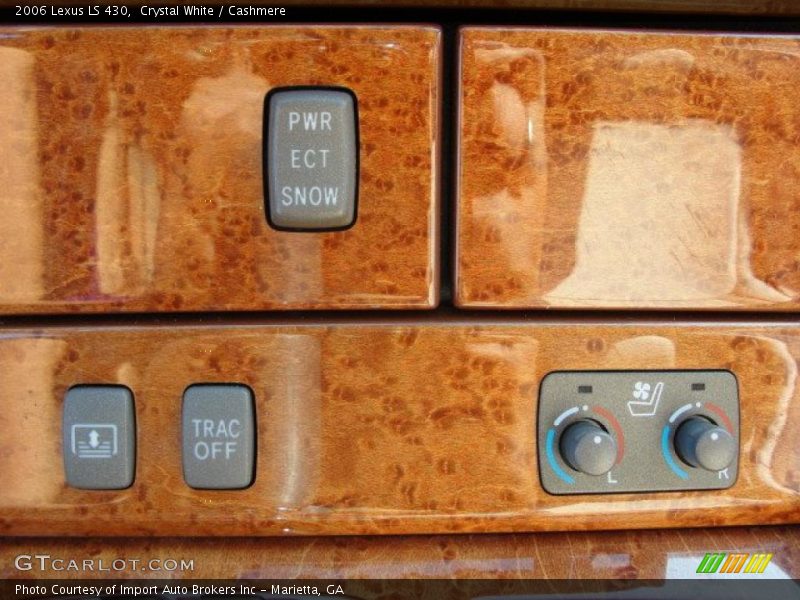 Crystal White / Cashmere 2006 Lexus LS 430